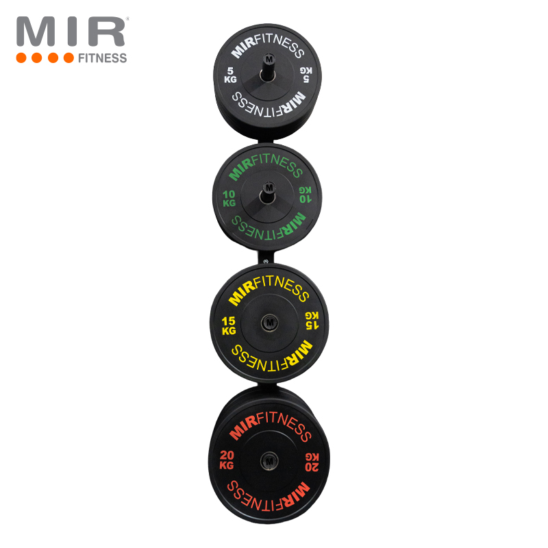 Porta discos olimpico de pared